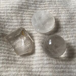 Clear Quartz Crystal Set